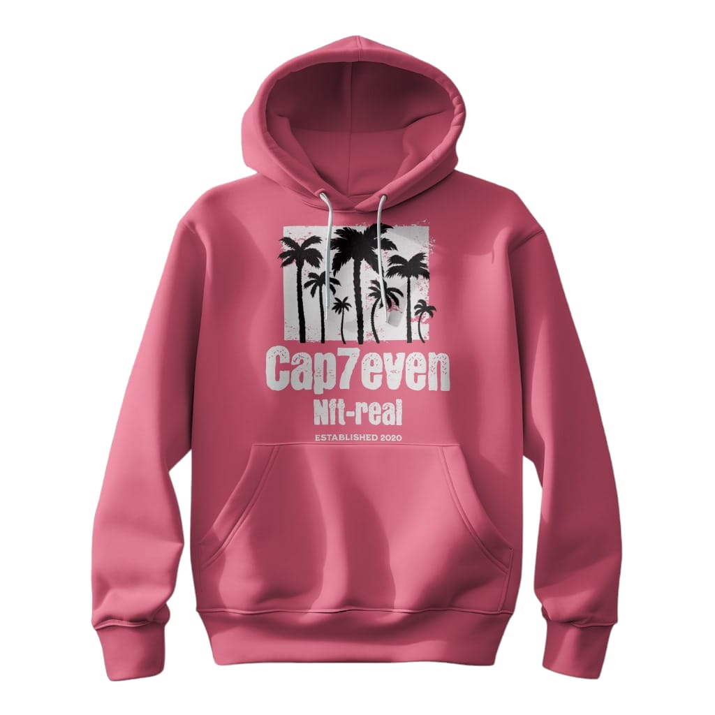 Hoodie pink Alm Trees 