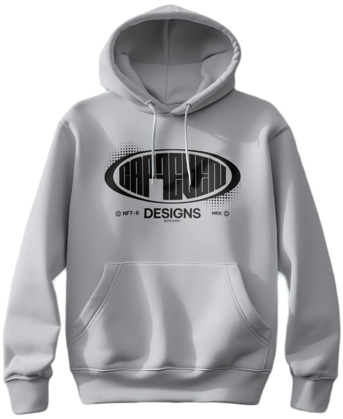 Hoodie Dark Gray Design