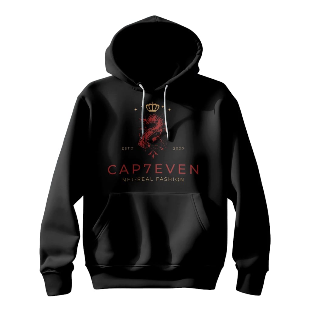 Hoodie BlackRed NFT-REAL