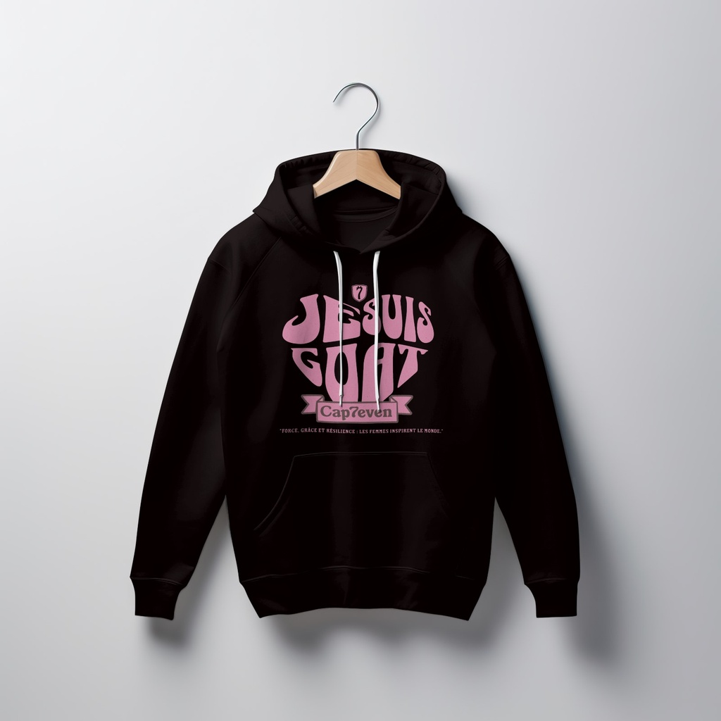 Hoodie Black Inspiring The World