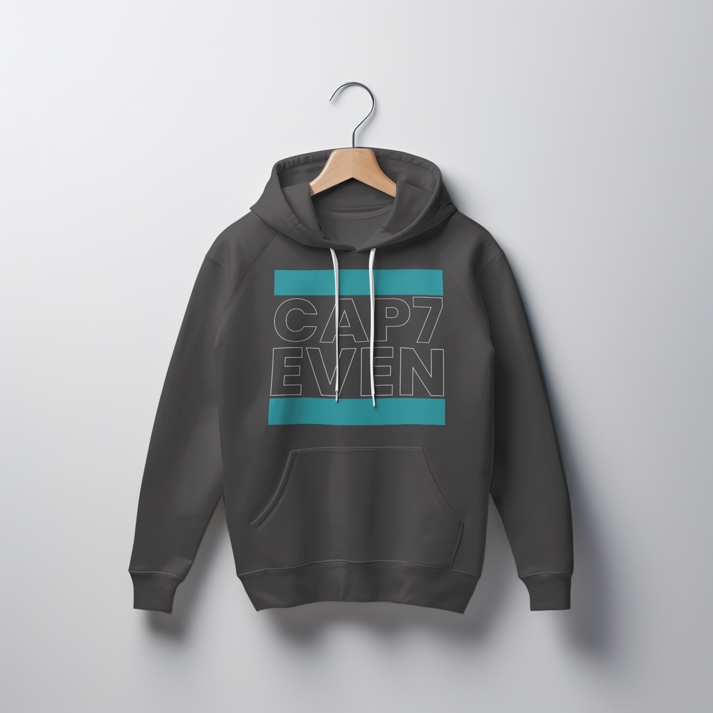 Hoodie GrayDark Cap7even Dsgn